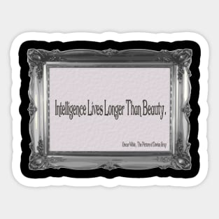 Intelligence V Beauty Sticker